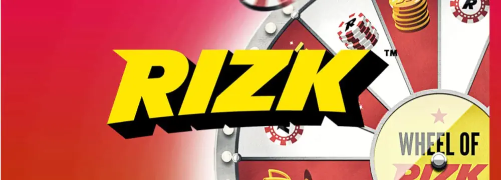 Logo marki Rizk Casino i podgl膮d Ko艂a Rizk